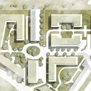 Residential and commercial complex at Ostravorwerk, Dresden, Germany